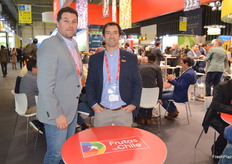Andres Nawrath and Rodrigo Lagos form Copefrut cherry and stone fruit growers and exporters.